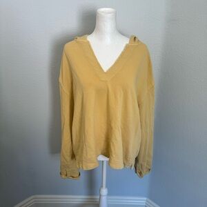 Rip Curl Free People style Yellow Hoodie